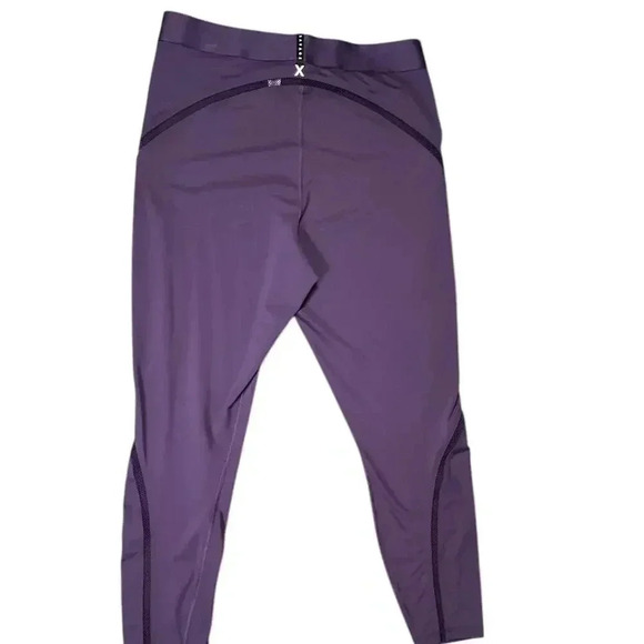 Savage X Fenty Flow High-Waist Trimmed Legging Purple Size 2X Full Length NWOT - Picture 12 of 16